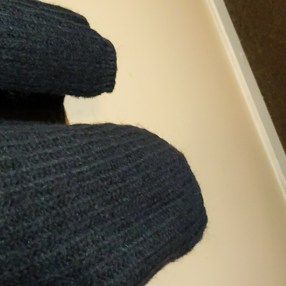 Joe Fresh| NWT Black Long Cardigan Acrylic Blend With Cuffed Sleeves - Picture 5 of 15